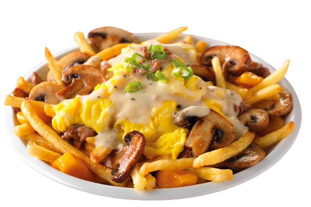 Breakfast poutine