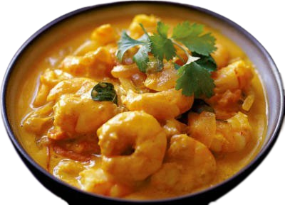 Shrimp Curry  and rice